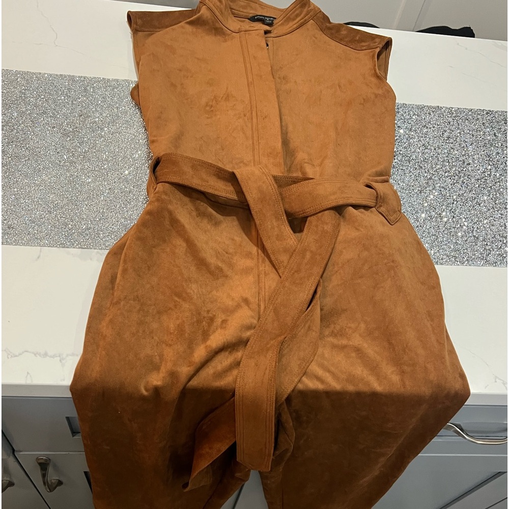 Banana Republic suede jumper size 8 petite